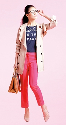 粉色新潮流，用「粉紅Ｘ冬色」打造春天時髦新印象！